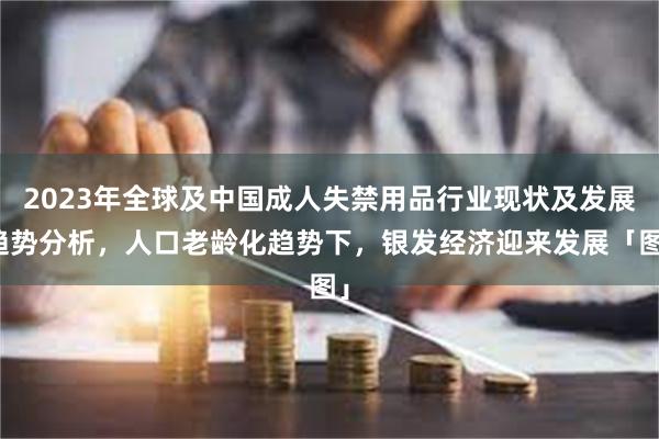 2023年全球及中国成人失禁用品行业现状及发展趋势分析，人口老龄化趋势下，银发经济迎来发展「图」