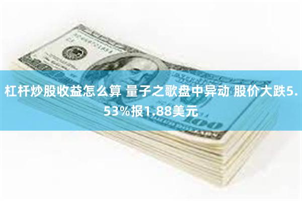 杠杆炒股收益怎么算 量子之歌盘中异动 股价大跌5.53%报1.88美元